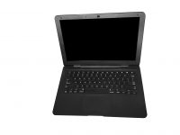 black fake laptop prop
